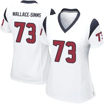 Nike Tre'Vour Wallace-Simms Women's Game Houston Texans White Jersey