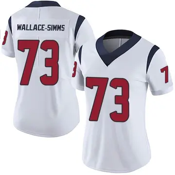 Nike Tre'Vour Wallace-Simms Women's Limited Houston Texans White Vapor Untouchable Jersey