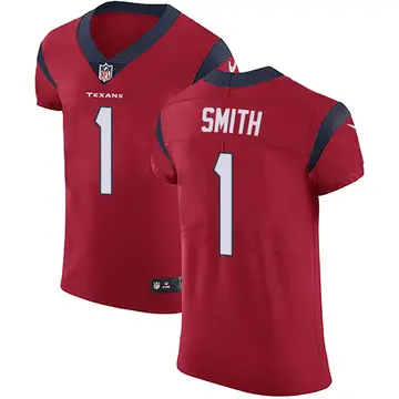 Nike Tremon Smith Men's Elite Houston Texans Red Alternate Vapor Untouchable Jersey
