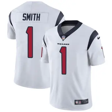 Nike Tremon Smith Men's Limited Houston Texans White Vapor Untouchable Jersey