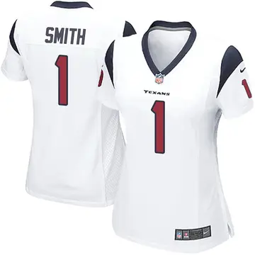 Nike Tremon Smith Women's Game Houston Texans White Jersey