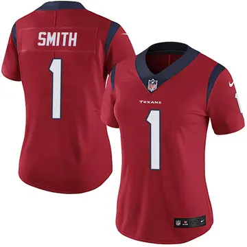 Nike Tremon Smith Women's Limited Houston Texans Red Alternate Vapor Untouchable Jersey