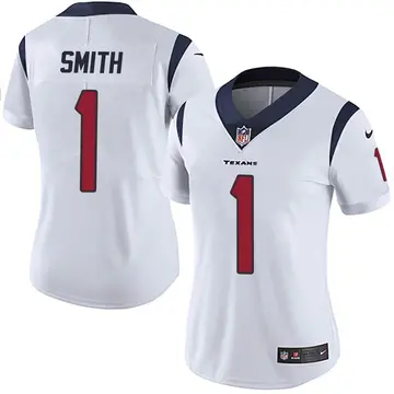 Nike Tremon Smith Women's Limited Houston Texans White Vapor Untouchable Jersey