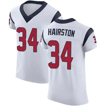 Nike Troy Hairston Men's Elite Houston Texans White Vapor Untouchable Jersey