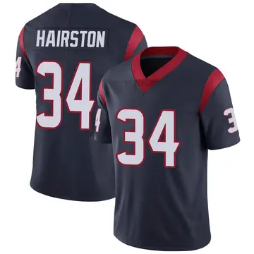 Nike Troy Hairston Men's Limited Houston Texans Navy Blue Team Color Vapor Untouchable Jersey