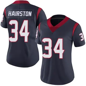 Nike Troy Hairston Women's Limited Houston Texans Navy Blue Team Color Vapor Untouchable Jersey