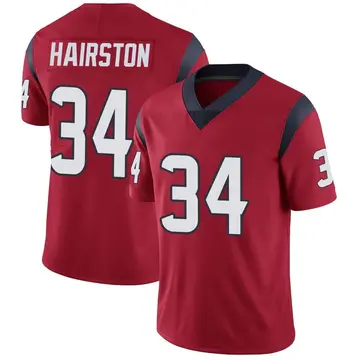 Nike Troy Hairston Youth Limited Houston Texans Red Alternate Vapor Untouchable Jersey