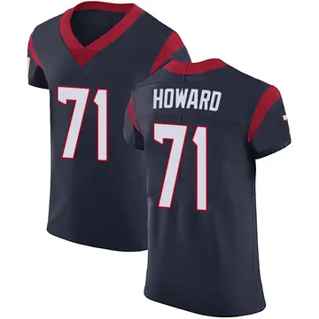 Nike Tytus Howard Men's Elite Houston Texans Navy Blue Team Color Vapor Untouchable Jersey
