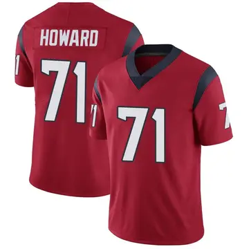 Nike Tytus Howard Men's Limited Houston Texans Red Alternate Vapor Untouchable Jersey