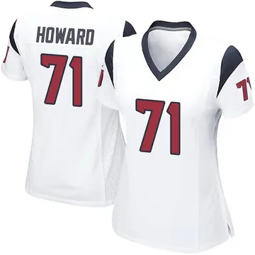 Nike Tytus Howard Women's Game Houston Texans White Jersey