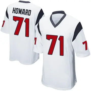 Nike Tytus Howard Youth Game Houston Texans White Jersey