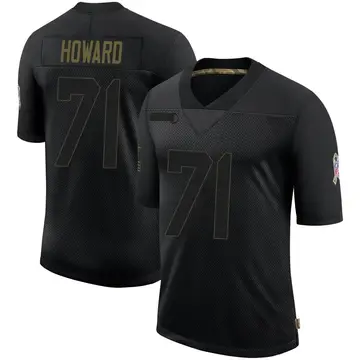 Nike Tytus Howard Youth Limited Houston Texans Black 2020 Salute To Service Jersey