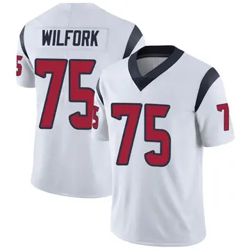 Nike Vince Wilfork Men's Limited Houston Texans White Vapor Untouchable Jersey