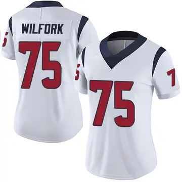 Nike Vince Wilfork Women's Limited Houston Texans White Vapor Untouchable Jersey