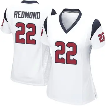 Nike Will Redmond Women's Game Houston Texans White Jersey
